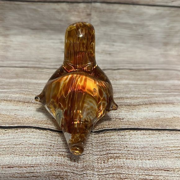 Beautiful Made in Sweden Glass Art Bird Sculpture Figurine - Picture 3 of 9